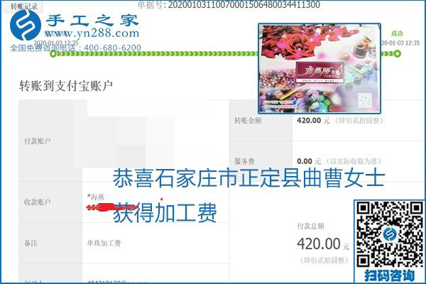 你、我、她，都能做，都能掙錢，這個手工活加盟項目是首選