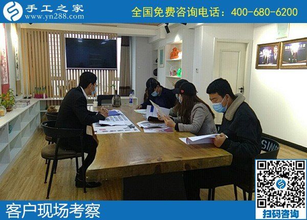 4月10日，純手工活外發(fā)加工、手工活外發(fā)回收，選擇勵志珠手工活。手工之家接待考察合作加工客戶剪影