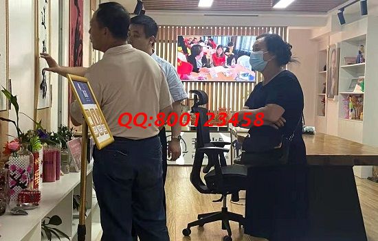 6月21日，想做手工活掙錢，可以寄到家做的手工活，來手工之家、選勵(lì)志珠珠繡，開啟人生和事業(yè)的新征程，手工之家接待考察合作加工客戶剪影(圖4)