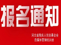 殊途同歸，共圓殘疾人就業(yè)創(chuàng)業(yè)夢----手工之家祝河北省殘疾人創(chuàng)業(yè)基金會殘疾人自媒體營銷培訓(xùn)報名開始